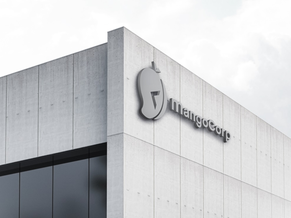 MangoCorp branded identity